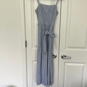J. Crew Seer Sucker Jumpsuit Size 0